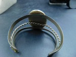 abalone silvery bracelet c